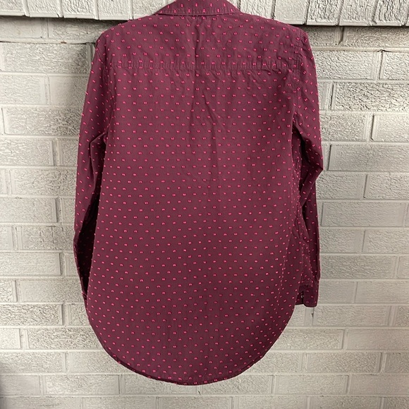 A New Day Swiss Dot Long Sleeve Top- L - Picture 3 of 6